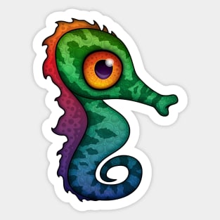 Seahorsie Sticker